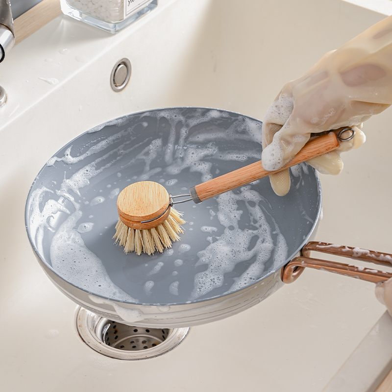 Holzgriff-Spülbürsten-Set mit  – Dish Brush Bamboo Bewertung und Preis
